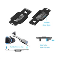 Station de charge multifonctionnelle en plastique avec ventilateur de refroidissement pour Slim/Pro pour console et station de charge pour manettes PS VR