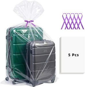 <b>Extra</b> <b>Large</b> Clear Recyclable LDPE Gravure <b>Printed</b> Plastic Storage Bags for Luggage Suitcase - Product Image 1