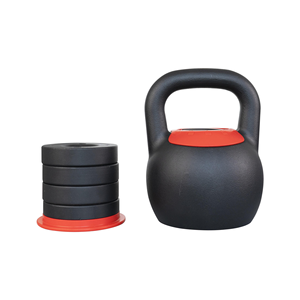 Juego de Pesas Rusas Ajustables de Hierro Fundido para Entrenamiento de Fuerza en Casa, 16 kg, 18 kg, 24 kg - Product Image 6