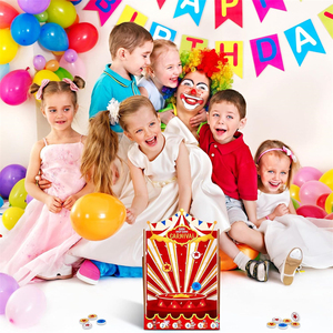 Juego de Mesa <span class=keywords><strong>Plinko</strong></span> para Decoración de Fiestas de Carnaval, Artículos para Fiestas de Cumpleaños, Actividades con Temática de Circo, Juego de Discos de Carnaval - Product Image 6