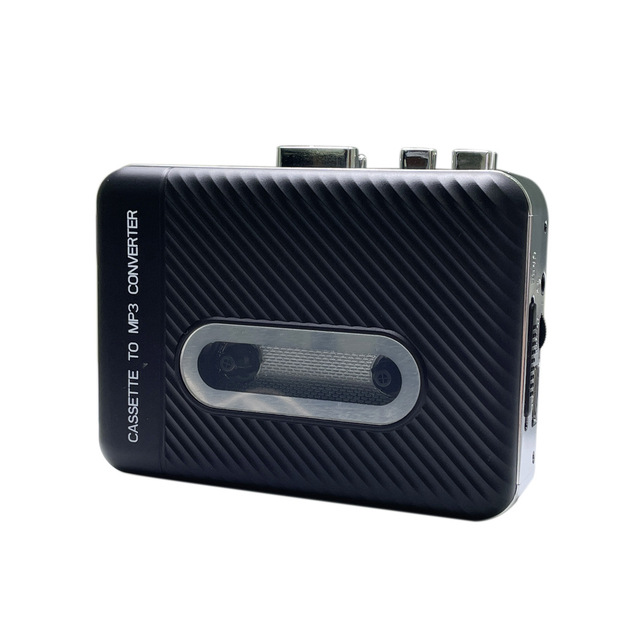 Factory Direct Portable USB Cassette to MP3 Converter Cassette Tape Player Recorder Stereo Dual Channel for Home Car Outdoor Use