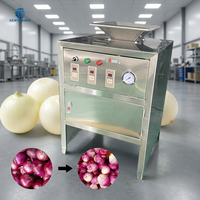 SUS304 Kleine Automatische Commerciële Uienschilmachine met 150kg/u Stabiele Opbrengst voor Restaurant Groentevoorbereiding