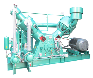 เครื่องอัดอากาศแบบหลายขั้นตอนแบบลูกสูบ HV-100S มีประสิทธิภาพสูงระบายความร้อนด้วยน้ำปราศจากน้ำมัน - Product Image 6