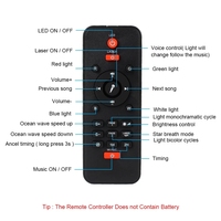 VENTE FLASH - Lecteur de musique USB LED, lampe de projection romantique, lumière de nuit colorée, haut-parleur Bluetooth, projecteur de ciel étoilé