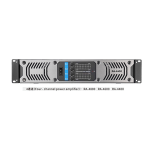 Amplificateur de puissance professionnel série RA 2/4 canaux, montage en rack 2U/3U, pour spectacles sur scène, studio, système PA - Product Image 5
