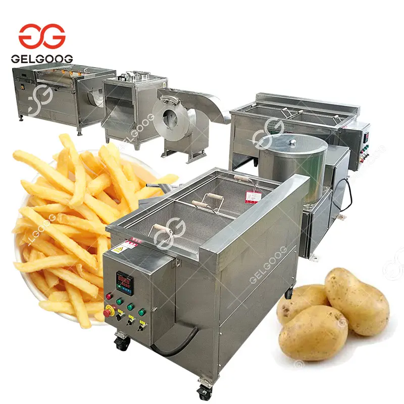 Machine fabrication artisanale de pommes de terre, w, petites plantes, Machine de traitement des frites