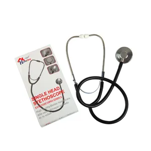 Stetoskop Kepala Tunggal untuk Perlengkapan Medis Rumah Sakit Dewasa