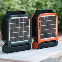Ventilateur de camping portable 27X16, rechargeable, batterie 7800mAh, lumière LED, moteur sans balais, faible bruit, charge USB Type-C