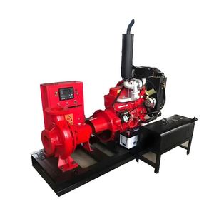 Pompe à eau électrique et diesel de 4 et 6 pouces, pompe horizontale multi-étages pour l'irrigation agricole - Product Image 4