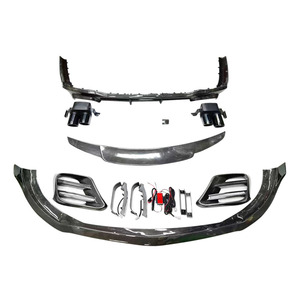 Kit carrosserie W223 pour <span class=keywords><strong>Mercedes</strong></span> Benz W223 S450 AMG BS, kit carrosserie en fibre de carbone, lèvre avant, diffuseur arrière, spoiler, garde-<span class=keywords><strong>boue</strong></span>, évents - Product Image 1