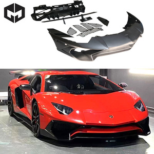 Prix d'usine pour les kits de carrosserie en fibre de carbone pour <span class=keywords><strong>LAMBORGHINI</strong></span> LP700 LP720 jusqu'à 750 750S, pare-chocs avant, pare-chocs arrière, aileron en fibre de carbone - Product Image 1