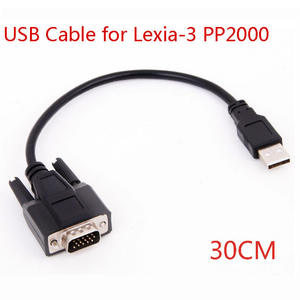 Lexia3 PP2000 Cable USB Peugeot Citroen Herramienta de diagnóstico Cable de conexión USB Cable corto USB - Product Image 6