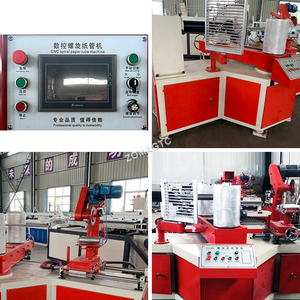 Yüksek hızlı otomatik Spiral kağıt çekirdek boru makinesi kağıt tüp yapma kesme makinesi fiyat - Product Image 4
