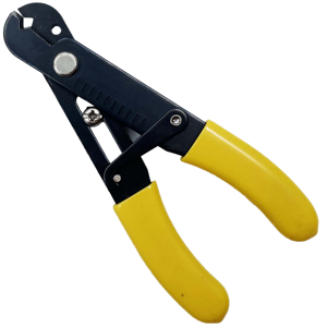 Cortador de cables de acero ultrafino, herramienta para pelar y unir cables, tijeras de electricista engrosadas para desforrar, con mandíbula de cadena dentada - Product Image 1