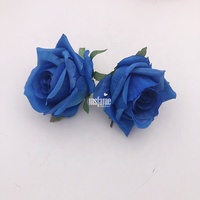 Hot Sale Factory Promotion Blumen kopf Seide Rose Blumen köpfe für Hochzeits blumen Wand