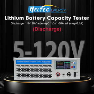 Probador de capacidad de batería híbrida 5V a 120V Máquina de prueba de descarga de batería 1-50A Analizador de probador de paquete de batería - Product Image 2