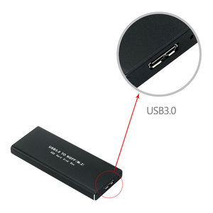 Yeni USB3.0 M.<span class=keywords><strong>2</strong></span> Mobil NGFF Katı Hal Sabit Disk Kutusu Mobil Sabit Disk Kutusu Alüminyum Alaşımlı Yüksek Hızlı Harici Kutu - Product Image 6