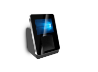 Kiosque de système d'enregistrement d'hôtel libre-service avec scanner de passeport, distributeur de carte RFID, identification d'identité.