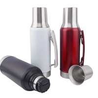 Ensemble de voyage en gros avec tasses à maté argentin, bouteille d'eau sportive en acier inoxydable, thermos isotherme double paroi pour usage quotidien