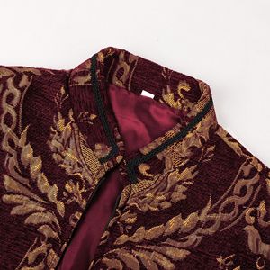 Nouveau Costume de Roi Médiéval d'Angleterre du XVIIe Siècle, Halloween Renaissance, Cosplay de Prince <span class=keywords><strong>Elizabeth</strong></span> Tudor, Gilet Brodé de Luxe et Pantalon Citrouille - Product Image 2