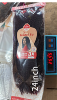 Extensions de tresses pré-étirées 6X en un seul trame, 52'' 420g, pack jumbo, résistantes à l'eau chaude, en fibre synthétique excellente