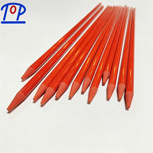 Tige en fibre de verre solide, tige en FRP avec une extrémité affûtée, résistante aux UV - Product Image 5