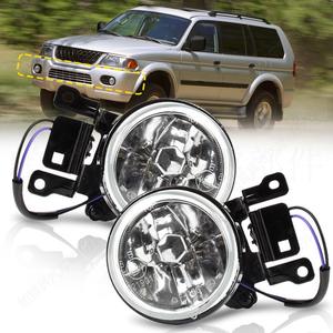 Luces Antiniebla Halógenas Wolf Lake de 7 Pulgadas para Mitsubishi Pajero Montero Sport 2000-2004, Luz de Parachoques Delantero - Product Image 1