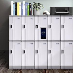 Casier à compartiments Toppla, électronique, à monnayeur, résistant aux intempéries, écologique, extérieur, en ABS, pour écoles, conception démontable brevetée - Product Image 1