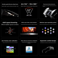 Lunettes de réalité augmentée intelligentes Xreal Air 2 Ultra, équipement VR complet de pointe, ouvrent une nouvelle ère de la consommation de la réalité virtuelle