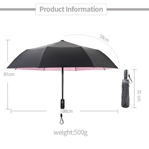 Hot Weather Area Attractive Popular Fan <b>Umbrella</b> Strong Wind Easy Portable Fold 22 Inch Fan <b>Umbrella</b> with USB Cable - Product Image 6