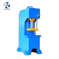 Presse hydraulique à cadre en C de 63 tonnes avec réservoir sous pression pour le poinçonnage/pliage/formage automatique des métaux