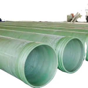 High pressure winding frp grp gre rtr pipe corrosion resistant for industrial and pipeline