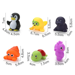 Juguete de Vinilo Suave con Sonidos de Animales Marinos para Bebés, para Baño y Juego en el Agua - Product Image 3
