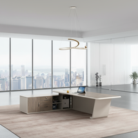 Bureau debout ergonomique multifonctionnel moderne et durable avec plateau en bois et rangement pour appartement et bureau à domicile