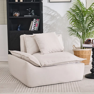 Konfurt Soft Fabric Two Back Cushion <strong>Support</strong> Memory Foam <strong>Sofa</strong> for Apartment &amp; Hotel Use Foldable Eco-Friendly Modern Design - Product Image 5