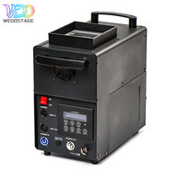 Machine à fumée verticale électrique Wedostage DMX 240W en métal avec télécommande, machine à fumée pour mariages, fêtes, effets spéciaux 8CH