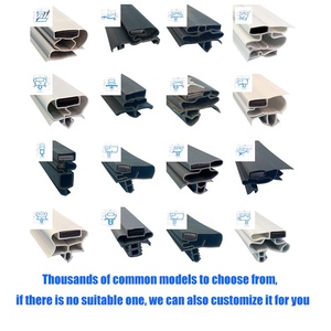 Joint d'étanchéité magnétique en <span class=keywords><strong>PVC</strong></span> souple personnalisé pour réfrigérateur, profil de joint de porte de réfrigérateur, remplacement de joint en caoutchouc pour congélateur - Product Image 6