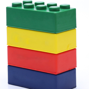 3inch mềm PU bọt gạch căng thẳng Đồ chơi tùy chỉnh-logo hình dạng mini gạch đồ chơi chống căng thẳng bóp đồ chơi cho trẻ em - Product Image 4