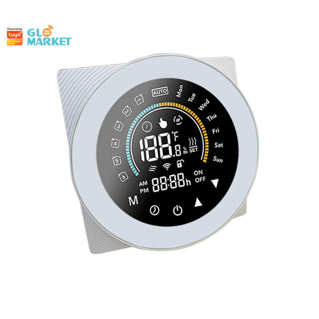 Glomarket Alexa/google Home Support Smart Floor Heating Thermostat Wifi Thermostat for Water Heating/Gas Boiler