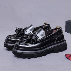 Zapatos de Cuero Formales de Diseño de Lujo para Hombre 2025, Mocasines de Oficina, Zapatos de Conducir, Zapatos de Baile - Product Image 5