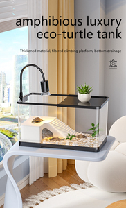 Acuario para Tortugas Modelo 2025, Acuario <span class=keywords><strong>de</strong></span> Escritorio Pequeño y Mediano con Filtro para Tortugas <span class=keywords><strong>de</strong></span> Hierba y Tortugas <span class=keywords><strong>de</strong></span> <span class=keywords><strong>Orejas</strong></span> <span class=keywords><strong>Rojas</strong></span> - Product Image 2