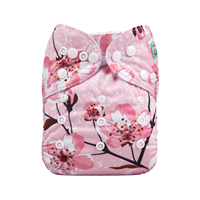 ALVABABY Couches lavables à poche taille unique sans insert d'usine