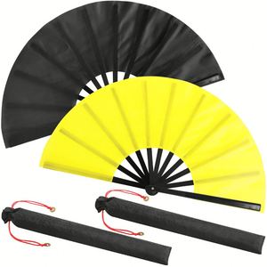 พัดผ้าพับได้ขนาด 13 นิ้ว แบบสั่งทำพิเศษ - Product Image 1