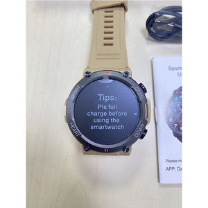 Photos réelles EDS Montre connectée K56 Pro Appel Bluetooth Montre de fitness Batterie 400 mAh Fréquence cardiaque Podomètre Calories pour iOS Android - Product Image 1