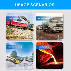 ปั๊มดูดทรายและกรวดแบบดีเซล 40 แรงม้า ปั๊มลำเลียงทรายแห้ง ปั๊มทรายพร้อมเครื่องยนต์ดีเซล - Product Image 2