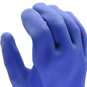 MaxiTough Vente en gros Entrepôt Gants de travail PVC Imperméables doublés de coton Gants industriels en PVC pour l'industrie de la pêche - Product Image 6
