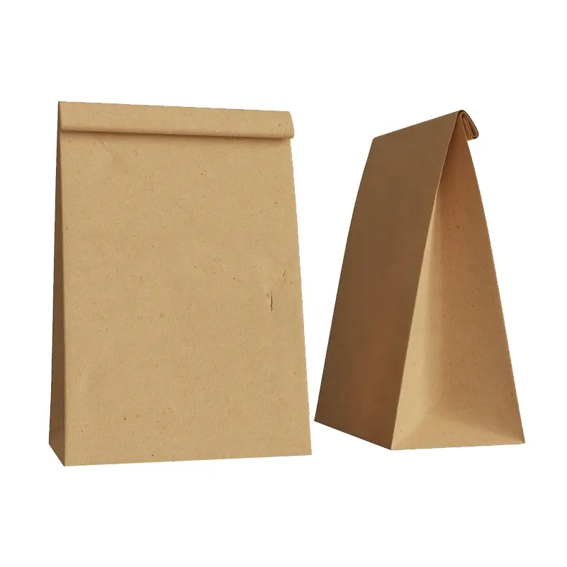 사용자 정의 인쇄 테이크 아웃 기름칠 코팅 포장 가방 패스트 푸드 샌드위치 빵 버거 로스트 프라이드 치킨 종이 가방