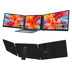 Extensor de Pantalla para Portátil de 15.6 Pulgadas FHD IPS, Plegable, Giratorio, Soporte Ajustable, USB C, HDMI, Fabricante OEM ODM - Product Image 1