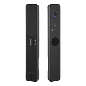 กุญแจล็อคอัจฉริยะอัตโนมัติเต็มรูปแบบ Tuya พร้อมแอปและระบบคลาวด์ รองรับรหัสผ่าน ลายนิ้วมือ บัตร คีย์การ์ด  ระบบเข้าออกแบบไร้กุญแจ ป้องกันการโจรกรรม สำหรับประตูขอบแคบ - Product Image 1