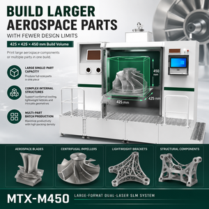 Impresora 3D de Metal de Gran Formato, Máquina de Impresión 3D SLM con Láseres de Fibra Duales de 500W para Producción Aeroespacial - Product Image 5